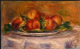 Peaches on a Plate by Pierre Auguste Renoir